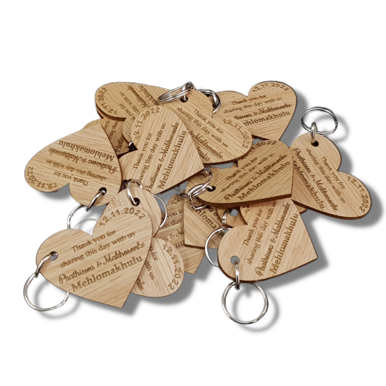 Custom Engraved Keyrings RusticWorx.co.za