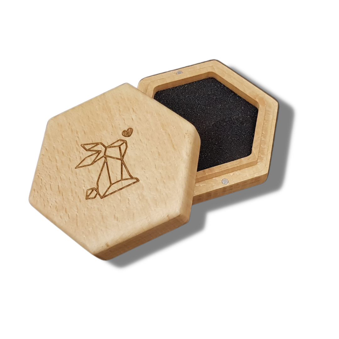 Hardwood High Quality Unique Engagement Ring Boxes