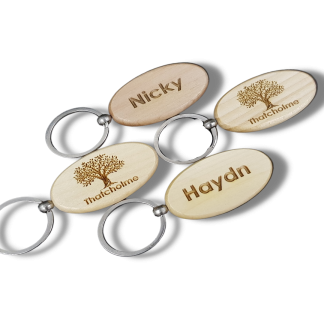 Hardwood Keyrings