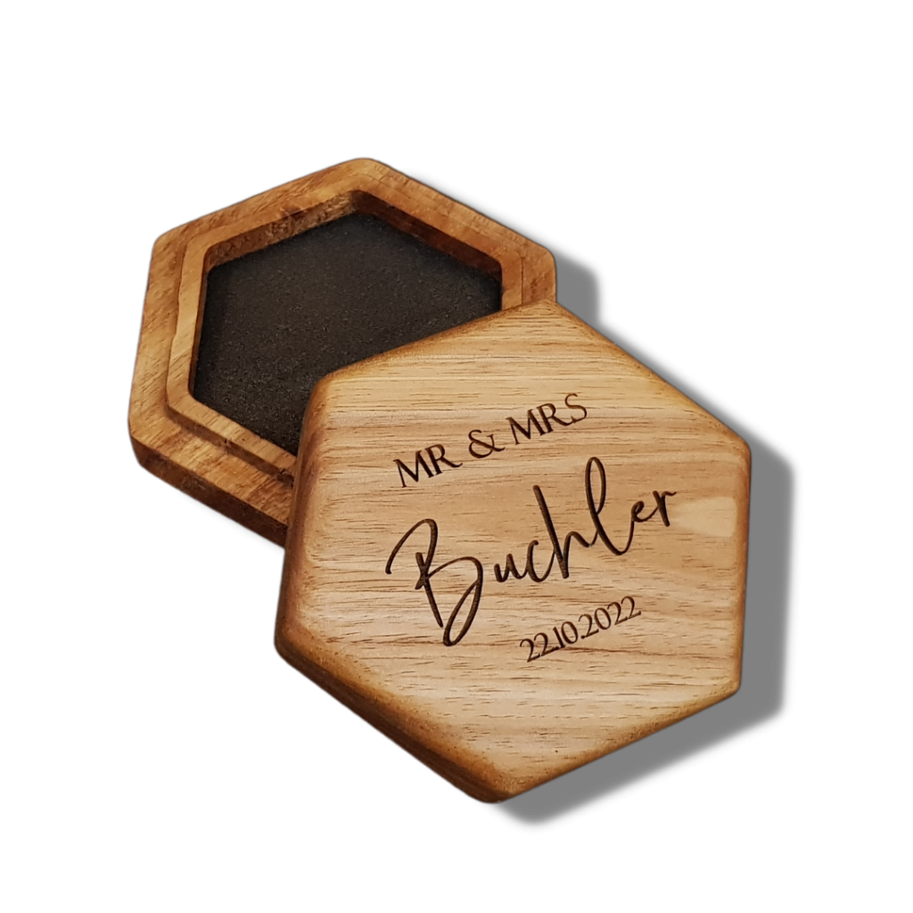 Hardwood High Quality Unique Wedding ring Boxes