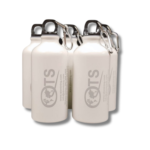 Aluminium Water Bottles white