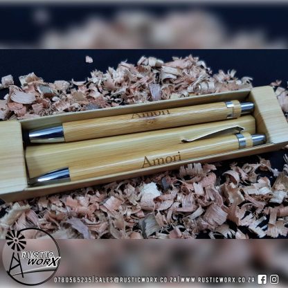Bamboo Pen Pencil Set Type 7b