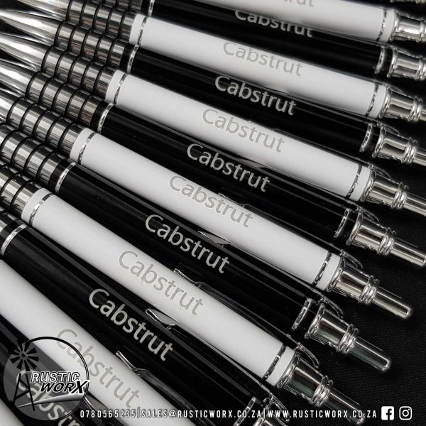 Riptide Ballpoint Pen Black White Type 10 2