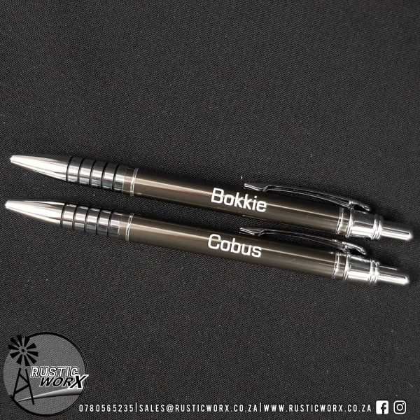 Riptide Ballpoint Pen Gun Metal Grey Type 10