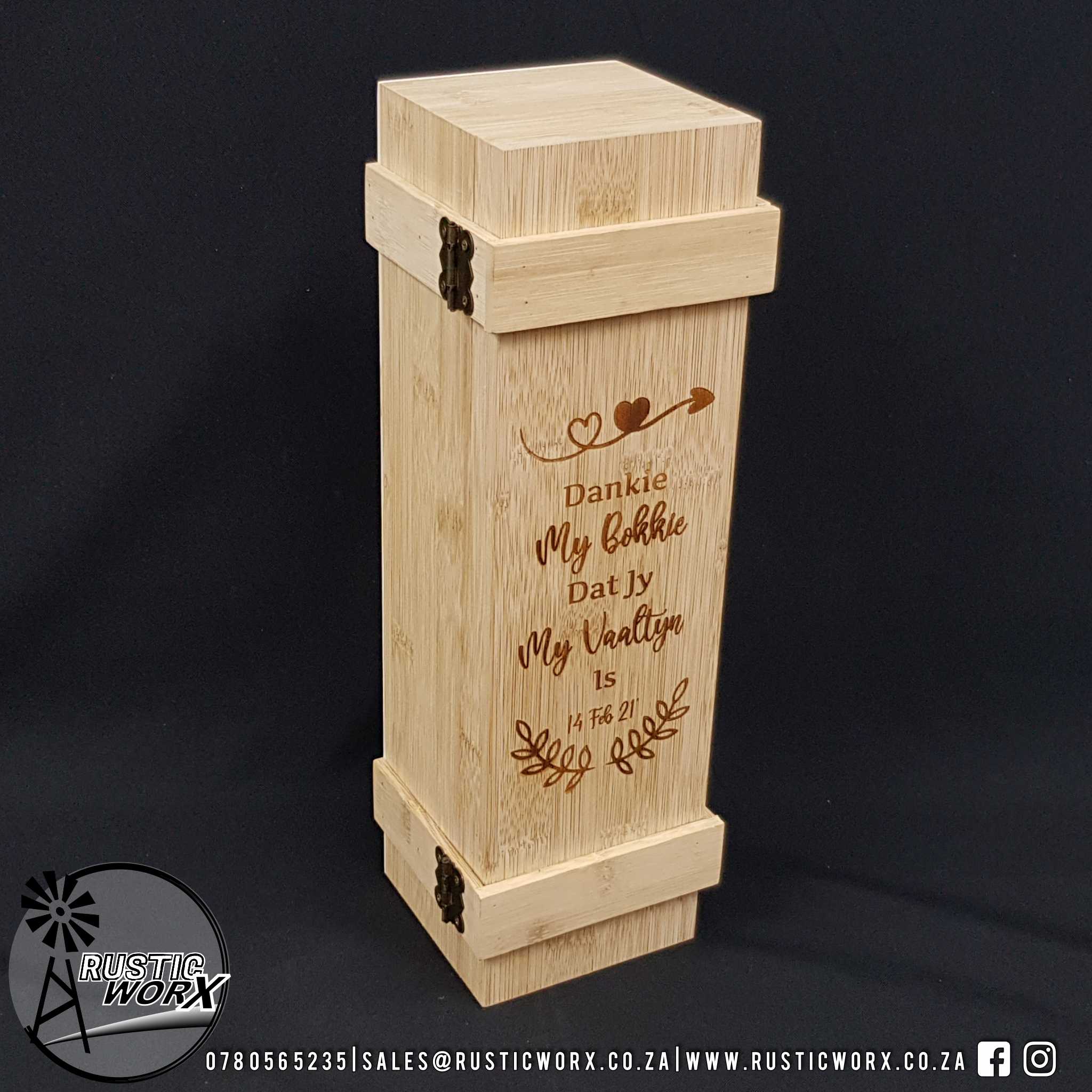 Wine Box Bamboo Type 3