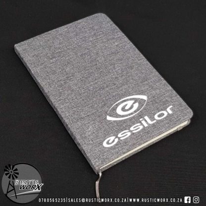A5 Fabric Notebook Essilor