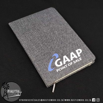 A5 Fabric Notebook Gaap