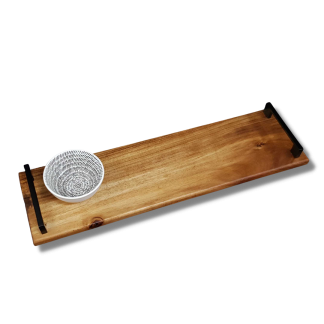 Hardwood Serving Board With Sauce Bowl1