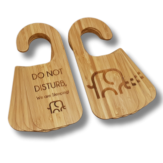 Do not disturb door hanger Veneer