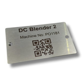 Industrial Labels Stainless Steel