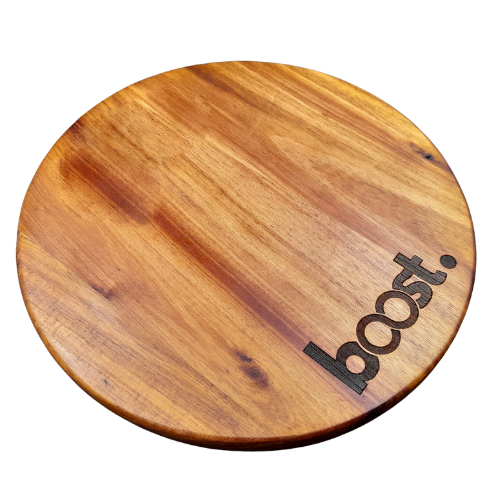 Round cutting board without handle