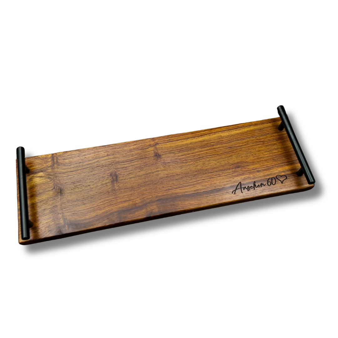 Kiaat hardwood serving trays